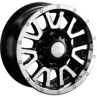 Колесный диск LS 1288 7x15/6x139.7 D106.1 ET10 BKF