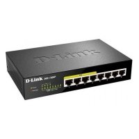 Коммутатор неуправляемый D-Link DGS-1008P/F1A DGS-1008P/F1A