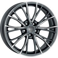 Литые колесные диски MAK Mark 8x18 5x112 ET54 D66.6 Чёрный глянцевый с полированной лицевой частью (F8080MKBM54WS6X)