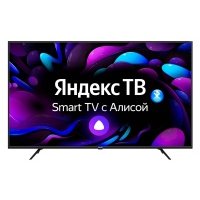 Телевизор Telefunken Яндекс.ТВ TF-LED58S05T2SU(черный)\Y\H, 58", LED, 4K Ultra HD, черный TF-LED58S05T2SU(ЧЕРНЫЙ)\Y\H