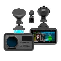Радар-детектор с видеорегистратором и задней камерой TrendVision DriveCam Real 4K Signature 2CH 