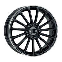 Литые колесные диски MAK Komet Gloss Black 8x19 5x112 ET38 D66.6 Блестящий чёрный с зеркальным кольцом (F8090KMGL38WS2X)