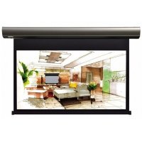 Экран с электроприводом Lumien [Cinema Control] 219x362 см (раб.область 198х352 см) (159") Matte White FiberGlass черн. кайма по периметру, доп.черная область 10 см, триггер., RS232, IR, RF управл. в 