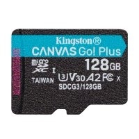 карта памяти canvas go! plus microsdxc 128gb (sdcg3/128gbsp)