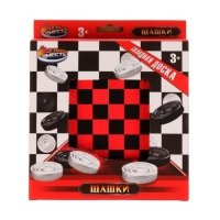 Играем вместе Шашки складная доска 2101K246-R