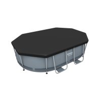 Тент для бассейна Bestway 58424 305 х 184 см Тент для овального каркасного бассейна 305х200х84 см