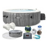SPA Intex PureSpa Bubble Therapy GreyWood Deluxe (28440), 196х71 см, 196х71 см Бассейн СПА Greywood Deluxe 145/196х71 см