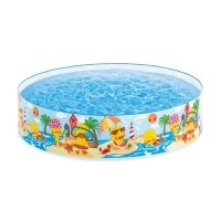 Каркасный бассейн "Утенок", 122 х 25 см Intex Бассейн жесткий Утенок 122х25 см