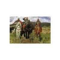 Пазлы DAVICI Богатрыри, В.М. Васнецов, 500 деталей 7-09-03-500 Деревянный пазл Богатыри