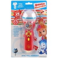 Музыкальный инструмент Умка Микрофон Фиксики 12 песен B1252960-R9