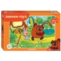 Пазлы maxi Винни Пух, 35 деталей Step Puzzle Пазлы макси Винни Пух (35 элементов)