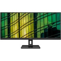 Монитор 34" AOC black (VA, 3440x1440, 100Hz, 4 ms, 178°/178°, 300 cd/m, 20M:1, +2xHDMI 2.0, +DisplayPort 1.2) U34E2M