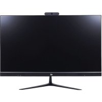 Моноблок 23.8'' iRu Ryzen 5 3400GE/8GB/256GB SSD/FHD/Radeon Graphics/CR/GbitEth/WiFi/BT/Cam/черный Office P2320A3