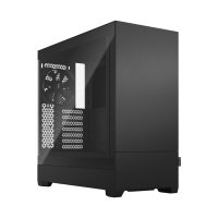 Корпус ATX Fractal Design чёрный, без БП, панель из закаленного стекла, 2*USB 3.0, audio Pop Silent Black TG Clear Tint