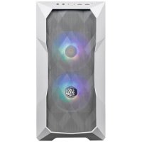 Корпус mATX Cooler Master белый, без БП, 2*USB3.0, 2*120 ARGB Fan MasterCase TD300 Mesh