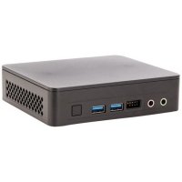 Платформа Intel Celeron N5105, 2*DDR4 (2933), M.2 SSD, GbitEth, WiFi, BT, HDMI, DP, 4*USB 3.2, 2*USB 2.0, noOS, no cord, black BNUC11ATKC40000