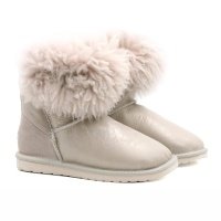 Женские полусапоги из овчины EMU Australia, розовые 