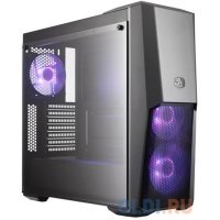 Корпус eATX Cooler Master MB500-KGNN-S00 черный, без БП, боковая панель из закаленного стекла, 2*USB 3.2, audio MasterBox 500
