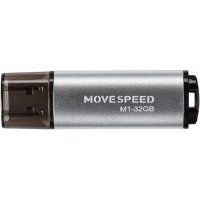 Накопитель USB 2.0 32GB Move Speed M1 серебро M1-32G