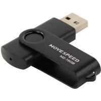 Накопитель USB 2.0 16GB Move Speed M2 черный M2-16G