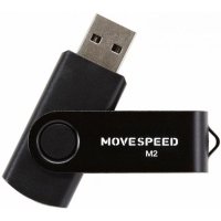 Накопитель USB 2.0 8GB Move Speed M2 черный M2-8G