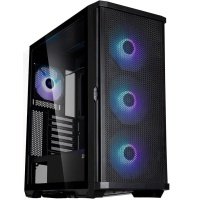 Корпус ATX Zalman черный, без БП, боковая панель из закаленного стекла, USB Type-C, 2*USB 3.0, audio Z10 PLUS