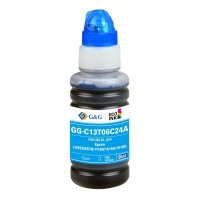 Чернила G&G №112 голубой для Epson L6550/6570/11160/15150/15160 (70мл) GG-C13T06C24А