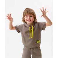 Толстовка с коротким рукавом Button Blue (122) 