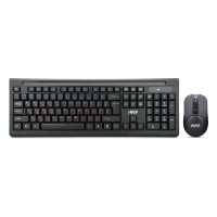 Клавиатура и мышь Wireless HIPER черные, 104 кл, USB, 1600dpi, 4 кн OSW-2000