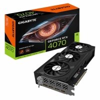 Видеокарта PCI-E GIGABYTE 12GB GDDR6X 192bit 5nm 1920/21000MHz HDMI/3*DP GeForce RTX 4070 WINDFORCE OC (GV-N4070WF3OC-12GD)