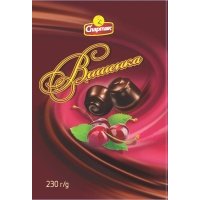 Конфеты Спартак Вишенка 230г