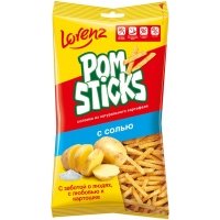 Чипсы Lorenz Pomsticks Соломкой с солью 200г 