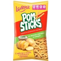 Чипсы Lorenz Pomsticks Соломкой со вкусом сметаны и специй 200г 