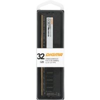 Оперативная память Digma DDR4 - 32Gb, 2666 МГц, DIMM, CL19 (dgmad42666032s) 