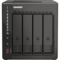 Сетевое хранилище NAS Qnap TS-453E-8G черный