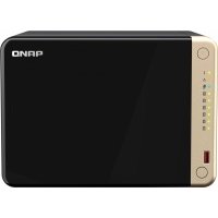Сетевое хранилище NAS Qnap TS-664-8G черный