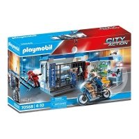 Конструктор Playmobil 70568 Полиция: побег из тюрьмы Игровой набор Побег из тюрьмы