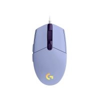 Мышь проводная Logitech G102, 8000dpi, Сиреневый 910-005857 