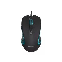 Мышь проводная Philips G413, USB, RGB Ambiglow Lighting, 6400dpi, Черный SPK9413 G413