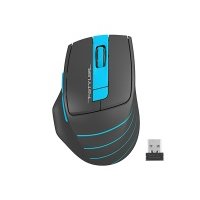 Мышь беспроводная A4Tech Fstyler FG30S, 2000dpi, Wireless/USB, Серый/Синий, FG30S BLUE FG30S серый/синий