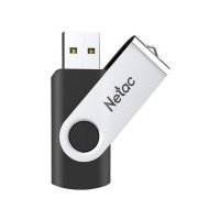 Флешка Netac U505, 256GB, USB 3.0, Черный/Серебристый, NT03U505N-256G-30BK 
