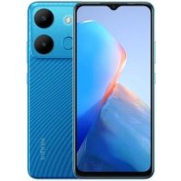 Смартфон Infinix 4895180795350 6.6" IPS HD+ (720*1612), MediaTek MT6761, 4хCortex-A53 2.0GHz, 13MP+AI Lens+5MP front, 5000 SMART 7 3+64GB Peacock Blue