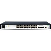SNR Управляемый коммутатор уровня 2+, 24 порта 10/100/1000Base-T, 4 порта 1/10G SFP+ (SNR-S5210G-24TX) 