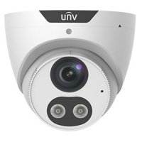 Камера Uniview Видеокамера IP купольная, 1/2.7" 4 Мп КМОП @ 30 к/с, ИК-подсветка и тревожная подсветка видимого спектра до 30м., LightHunter 0.003 Лк @F1.6, объектив 4.0 мм, WDR, 2D/3D DNR, Ultra 265, IPC3614SB-ADF40KMC-I0