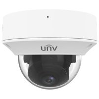 Камера Uniview Видеокамера IP купольная антивандальная, 1/2.8" 2 Мп КМОП @ 30 к/с, ИК-подсветка до 40м., LightHunter 0.0005 Лк @F1.2, объектив 2.7-13.5 мм моторизованный с автофокусировкой, WDR, 2D/3D