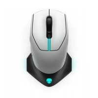 Мышь Dell Mouse AW610M Alienware; Gaming; Wired/Wireless; USB; Optical; 16000 dpi; 7 butt; Lunar light (570-ABCQ) Alienware AW610M