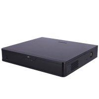 Uniview Видеорегистратор IP 16-ти канальный 4K с 16 PoE портами; Входящий поток на запись до 320Мбит/с; Поддерживаемые форматы сжатия: Ultra 265/H.265/H.264; Запись: разрешение до 4K; HDD: 4 SATA3 до NVR304-16E2-P16