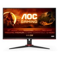 Монитор LCD 27'' 16:9 1920х1080(FHD) IPS, nonGLARE, 250cd/m2, H178°/V178°, 1000:1, 80M:1, 16,7 миллионов цветов, 1ms, VGA, 2xHDMI, DP, Tilt, Swivel, Speakers, Curved, 2Y, Black-Red