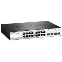 DGS-1210-20/F2A Настраиваемый L2 коммутатор с 16 портами 10/100/1000Base-T и 4 комбо-портами 100/1000Base-T/SFP {5} (465833) DGS-1210-20/F2A 20 портов ( 16x 1Gbs, 4x 1Gbs combo SFP, настраиваемый L2) (DGS-1210-20/F2A)