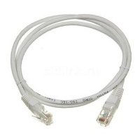 Патч-корд Lanmaster FTP TWT-45-45-2.0/S-GY вилка RJ-45-вилка RJ-45 кат.5е 2м серый ПВХ (уп.:1шт)